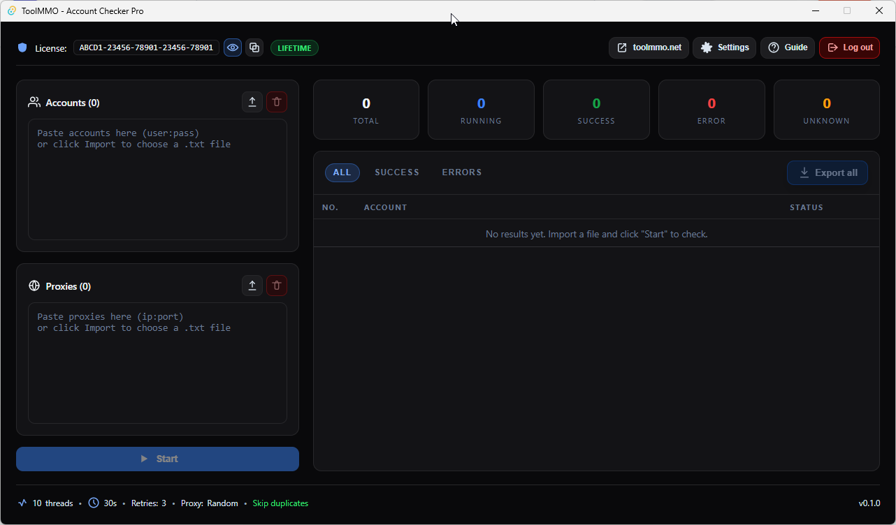 Tool Check Live Gmail